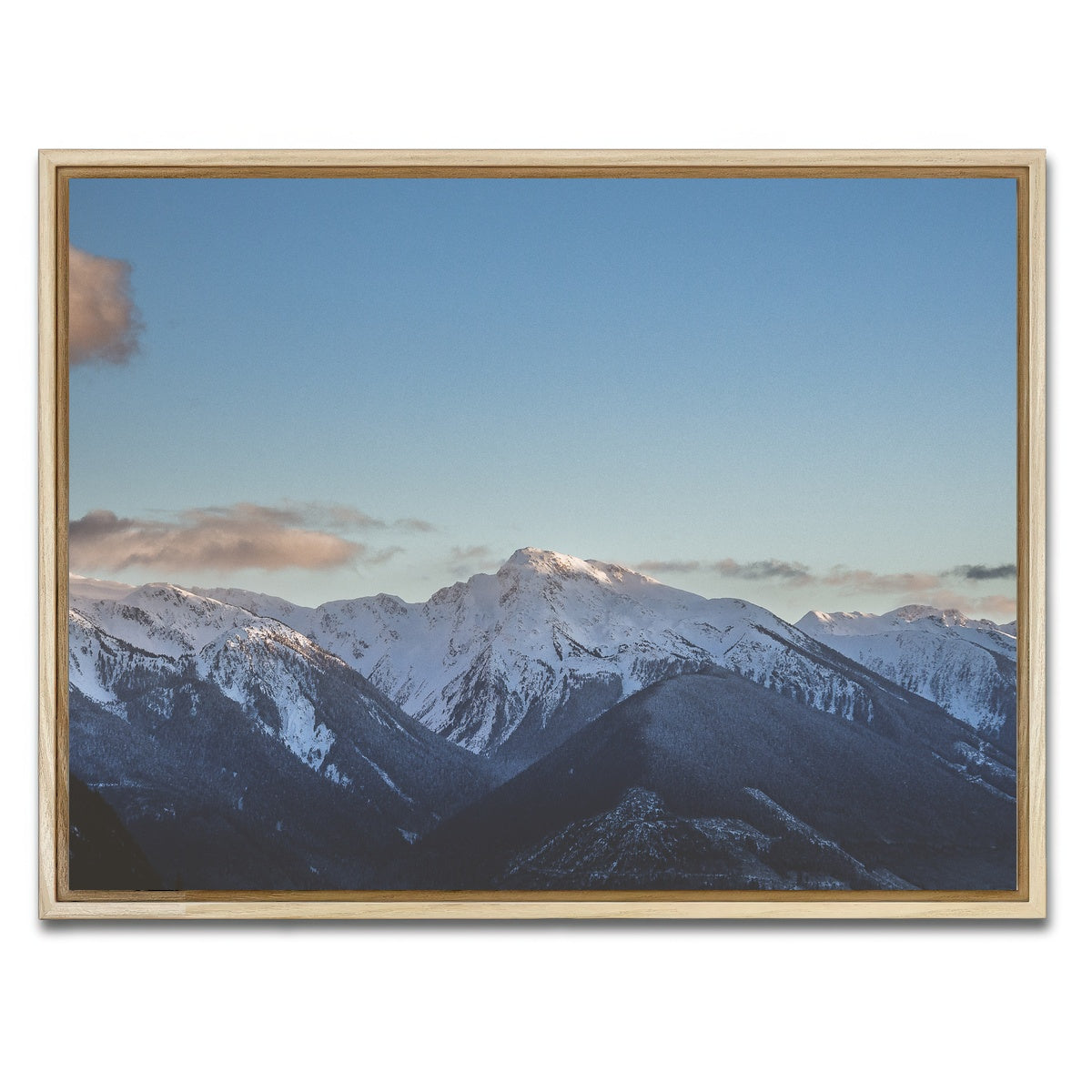 AUTO-MOCKUP WHITE | Coast Mountains British Columbia | 1 Piece | Natural Framed Canvas | group=4x3