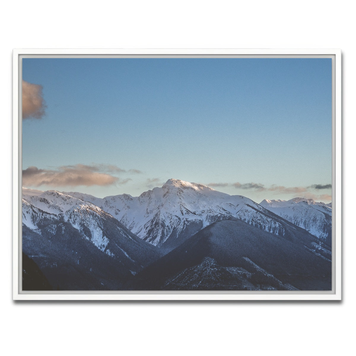 AUTO-MOCKUP WHITE | Coast Mountains British Columbia | 1 Piece | White Framed Canvas | group=4x3