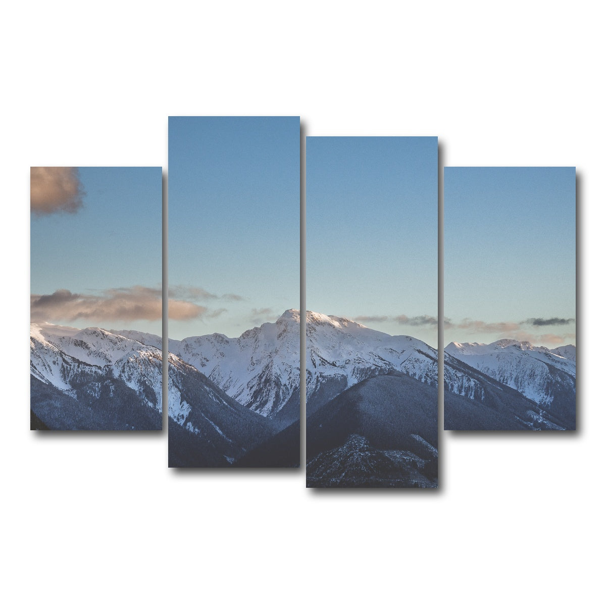 AUTO-MOCKUP WHITE | Coast Mountains British Columbia | 4 Piece | Gallery Wrap Canvas | group=4_short