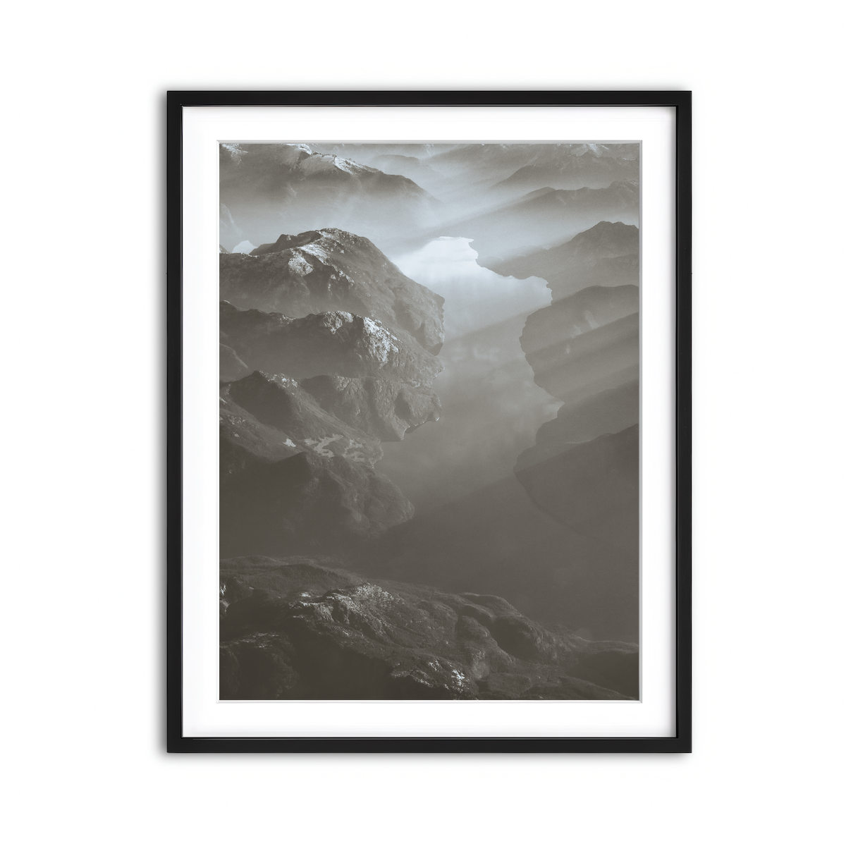 Framed Print 3x4 Black