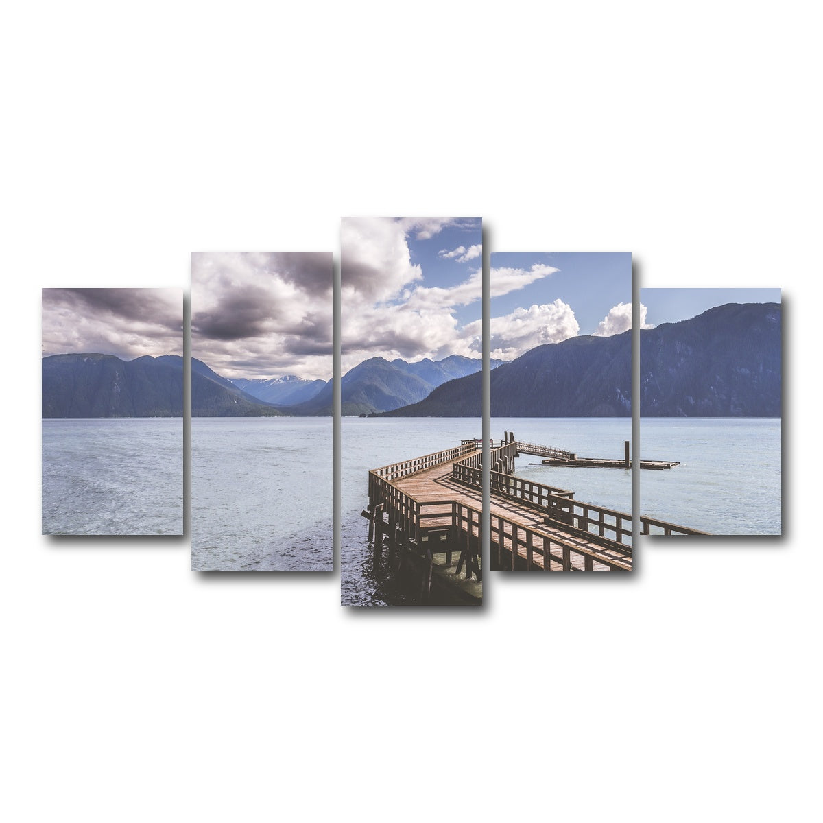 AUTO-MOCKUP WHITE | Coast Mountains Gingolx | 5 Piece | Gallery Wrap Canvas | group=5_normal