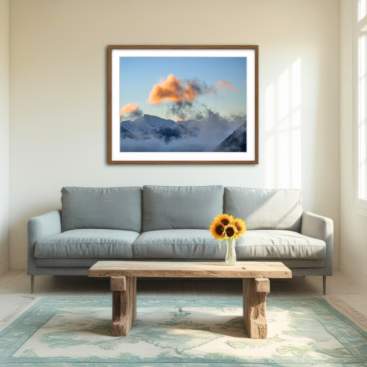 AUTO-MOCKUP ROOM | Coast Mountains Northern BC Wall Art
