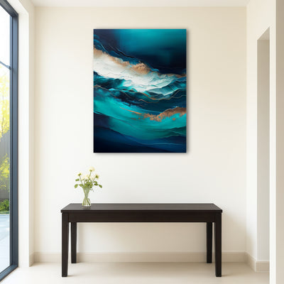 AUTO-MOCKUP ROOM | Coastal Abstract Series 3