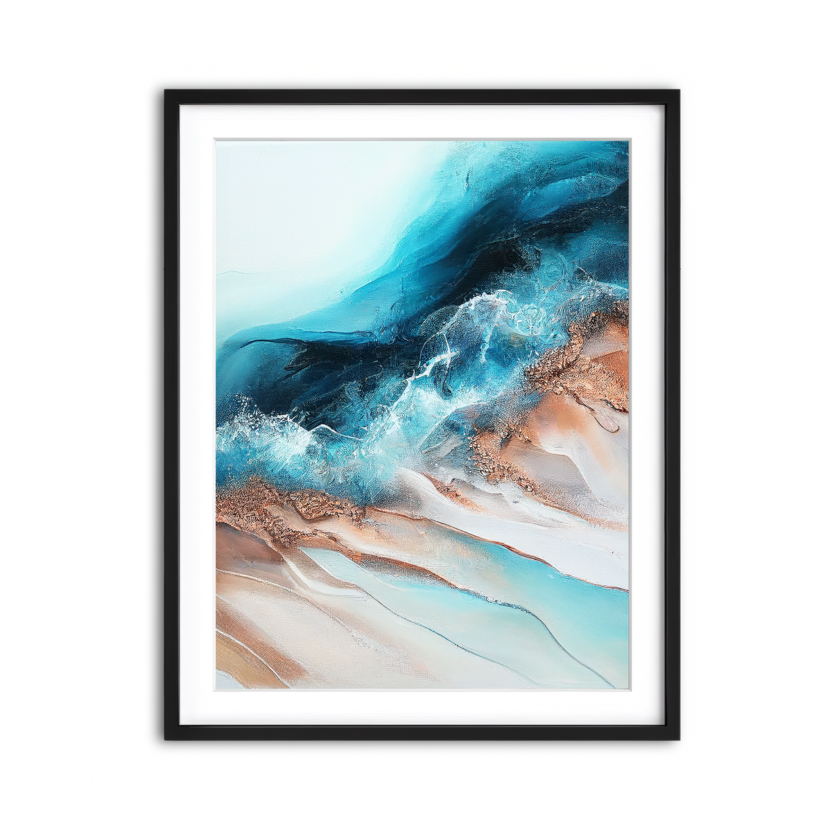 Framed Print 3x4 Black