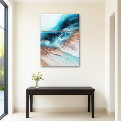 AUTO-MOCKUP ROOM | Coastal Abstract Series 4