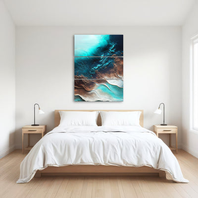 AUTO-MOCKUP ROOM | Coastal Abstract Series 5