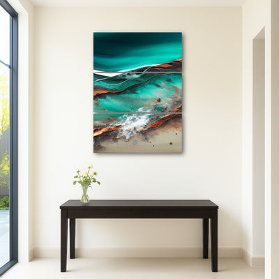 AUTO-MOCKUP ROOM | Coastal Abstract Series 8