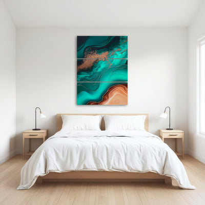 AUTO-MOCKUP ROOM | Coastal Abstract Series 9