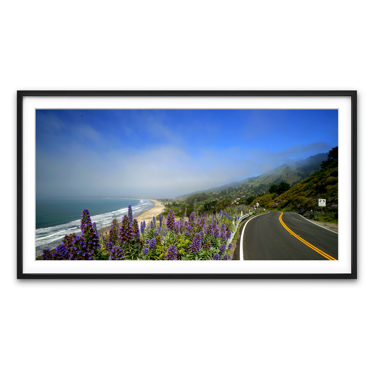 Framed Print 2x1 Black