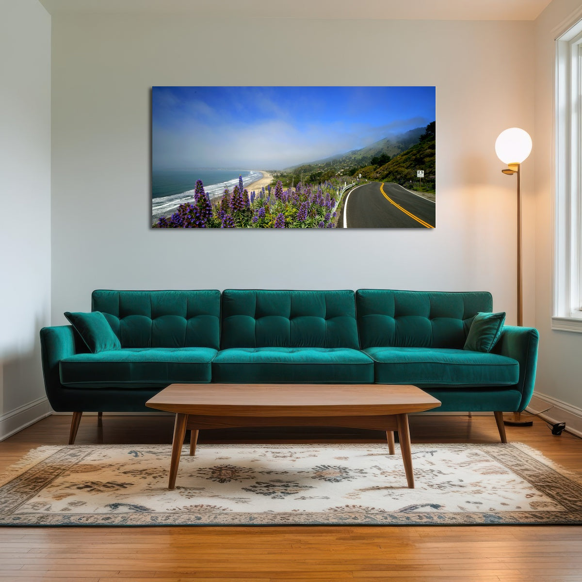 AUTO-MOCKUP ROOM | Coastal highway