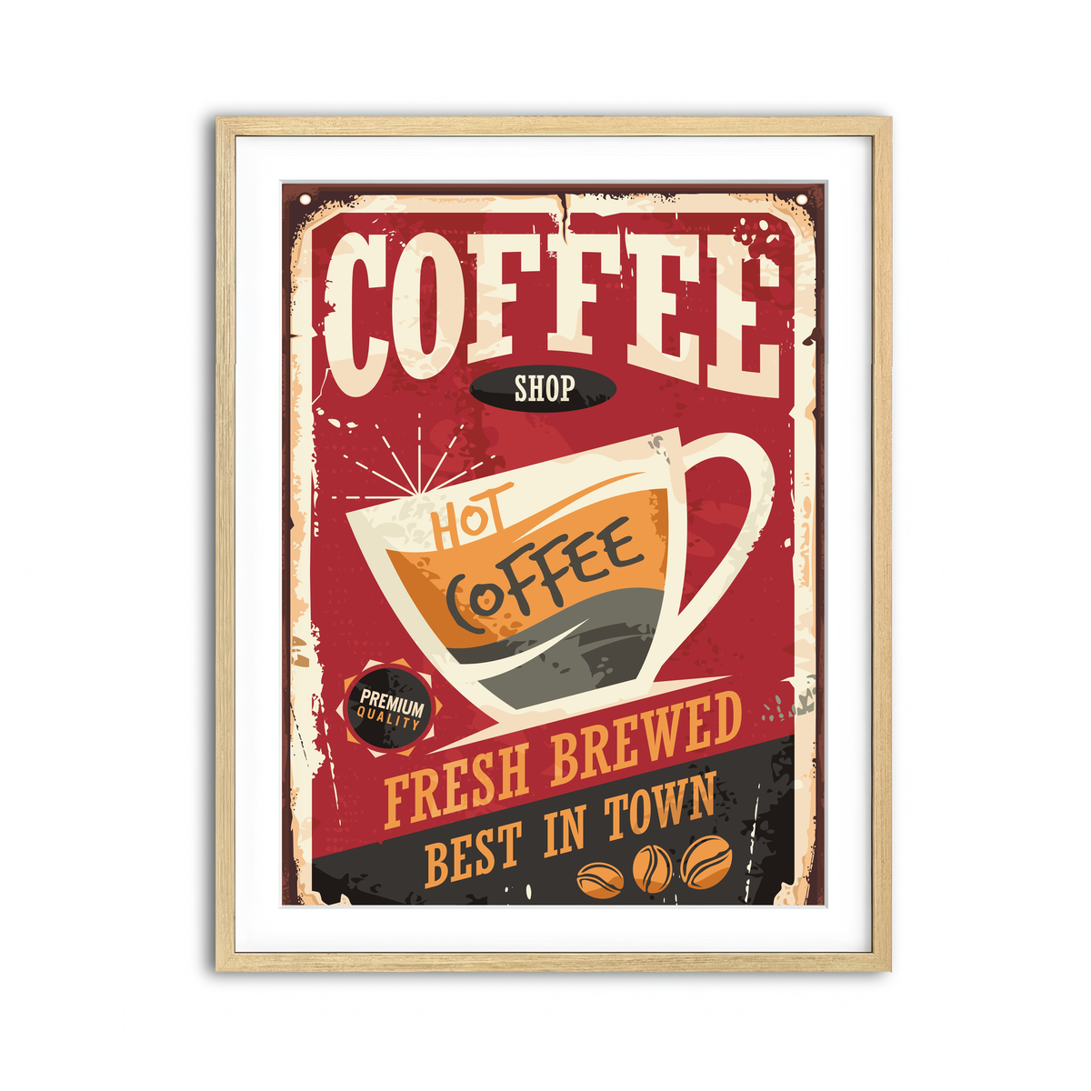 Framed Print 3x4 Natural