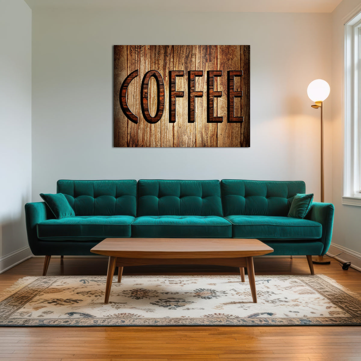 AUTO-MOCKUP ROOM | Coffee Sign