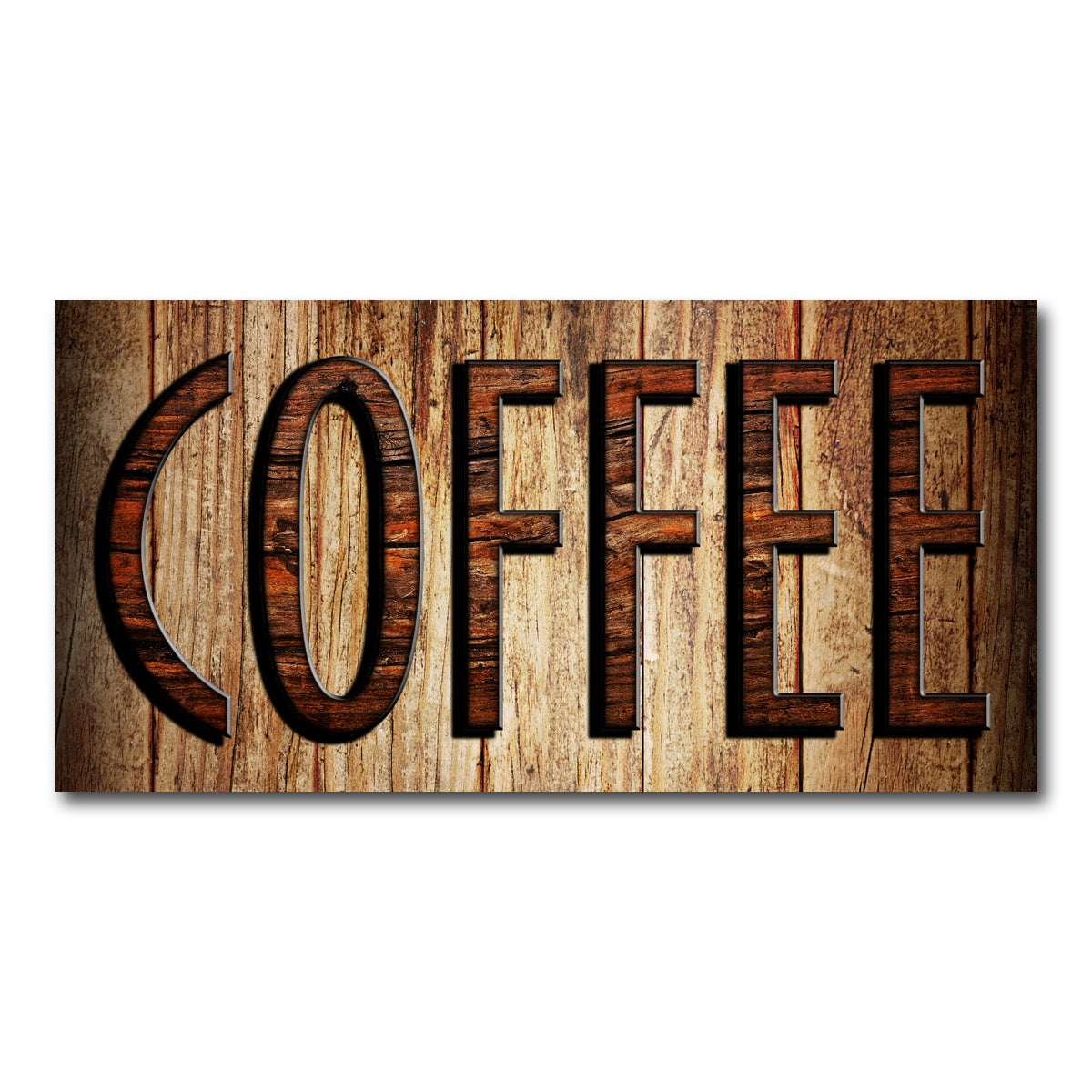 AUTO-MOCKUP WHITE | Coffee Sign | 1 Piece | Gallery Wrap Canvas | group=2x1