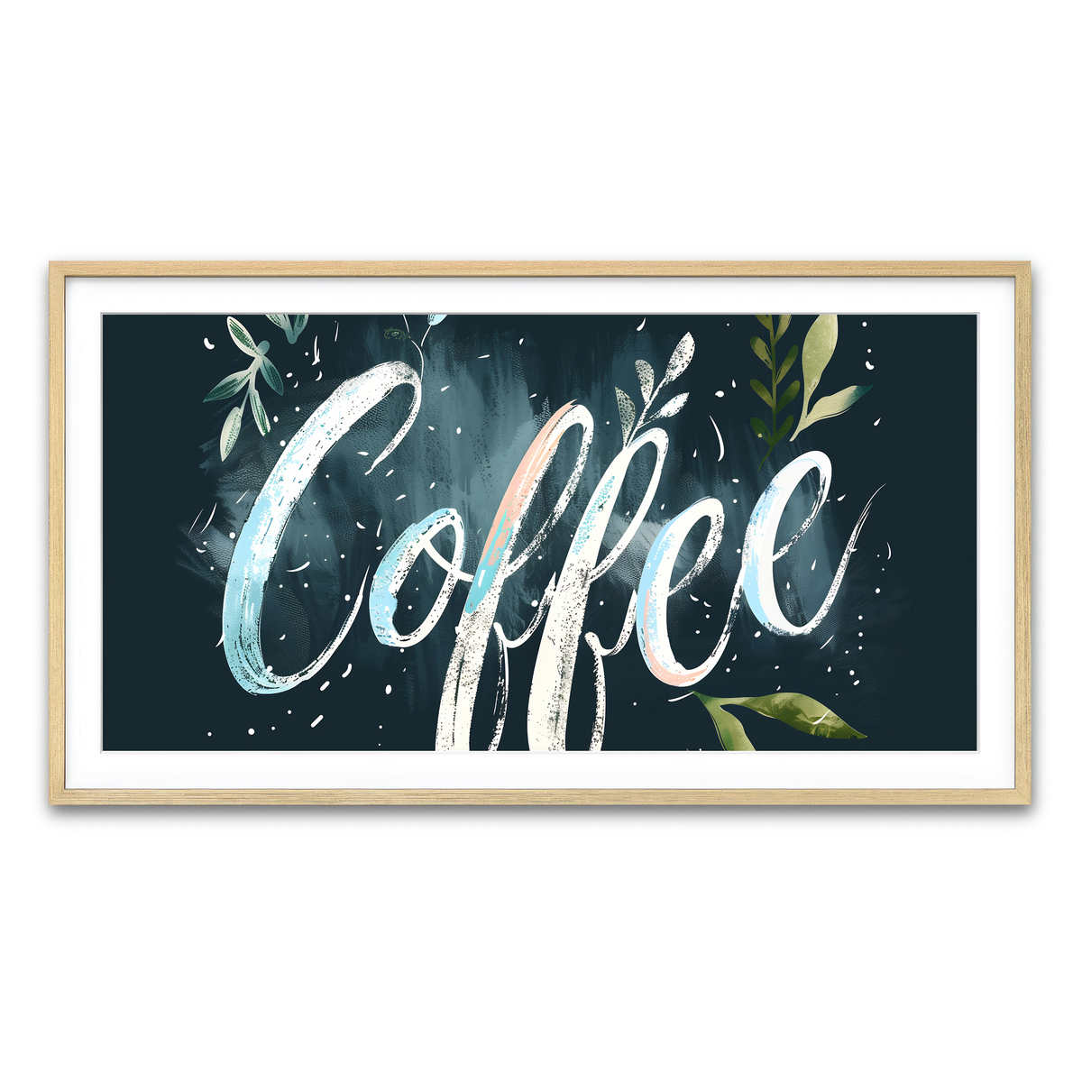 Framed Print 2x1 Natural