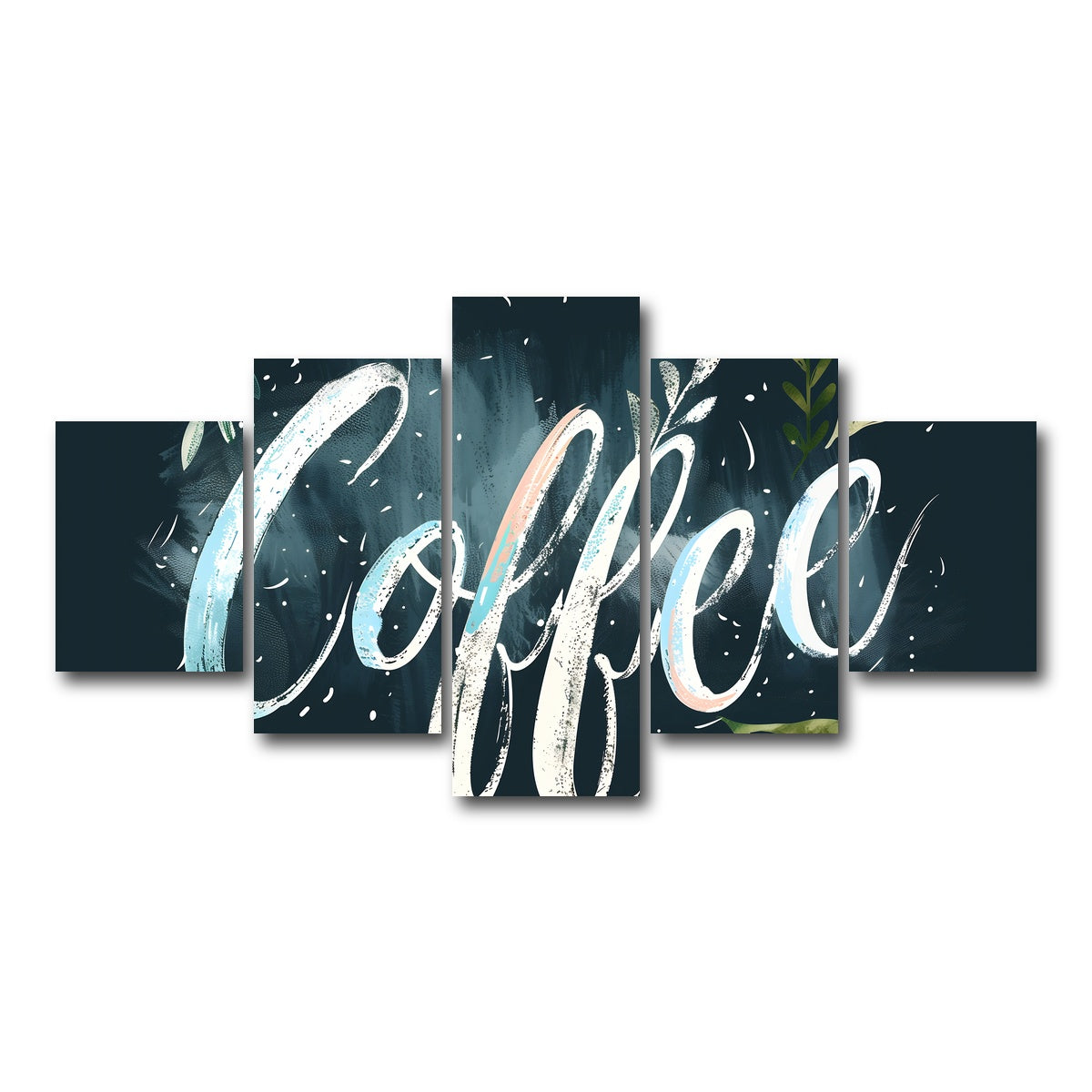 AUTO-MOCKUP WHITE | Coffee | 5 Piece | Gallery Wrap Canvas | group=5_short