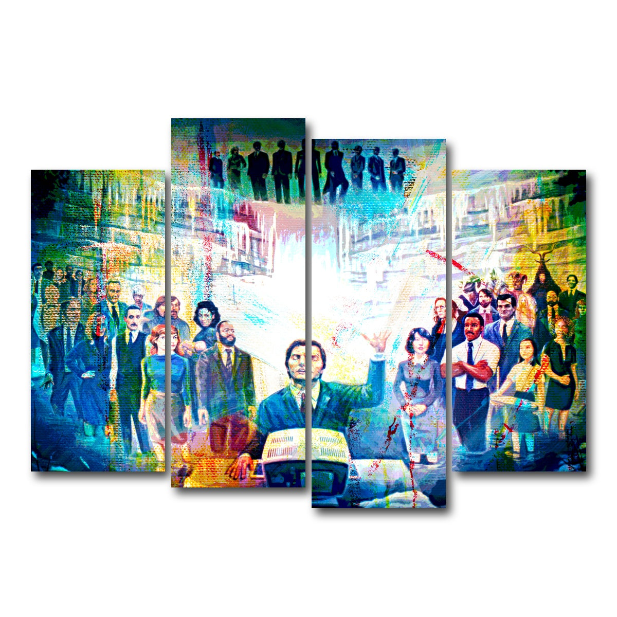 AUTO-MOCKUP WHITE | Cold Harbor Painting | 4 Piece | Gallery Wrap Canvas | group=4_normal