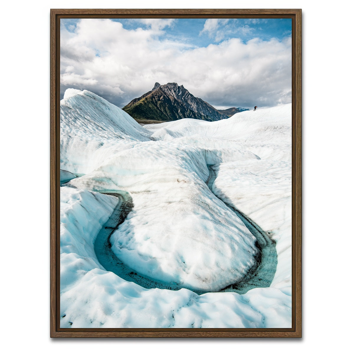 AUTO-MOCKUP WHITE | Cold Journey | 1 Piece | Walnut Framed Canvas | group=3x4