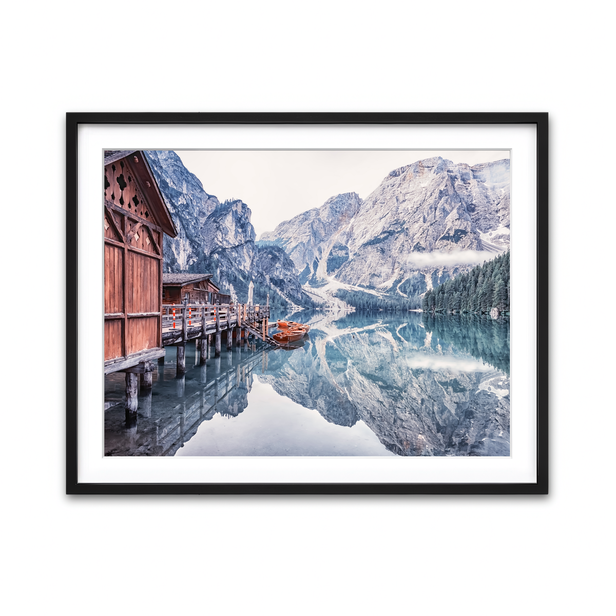 Framed Print 4x3 Black