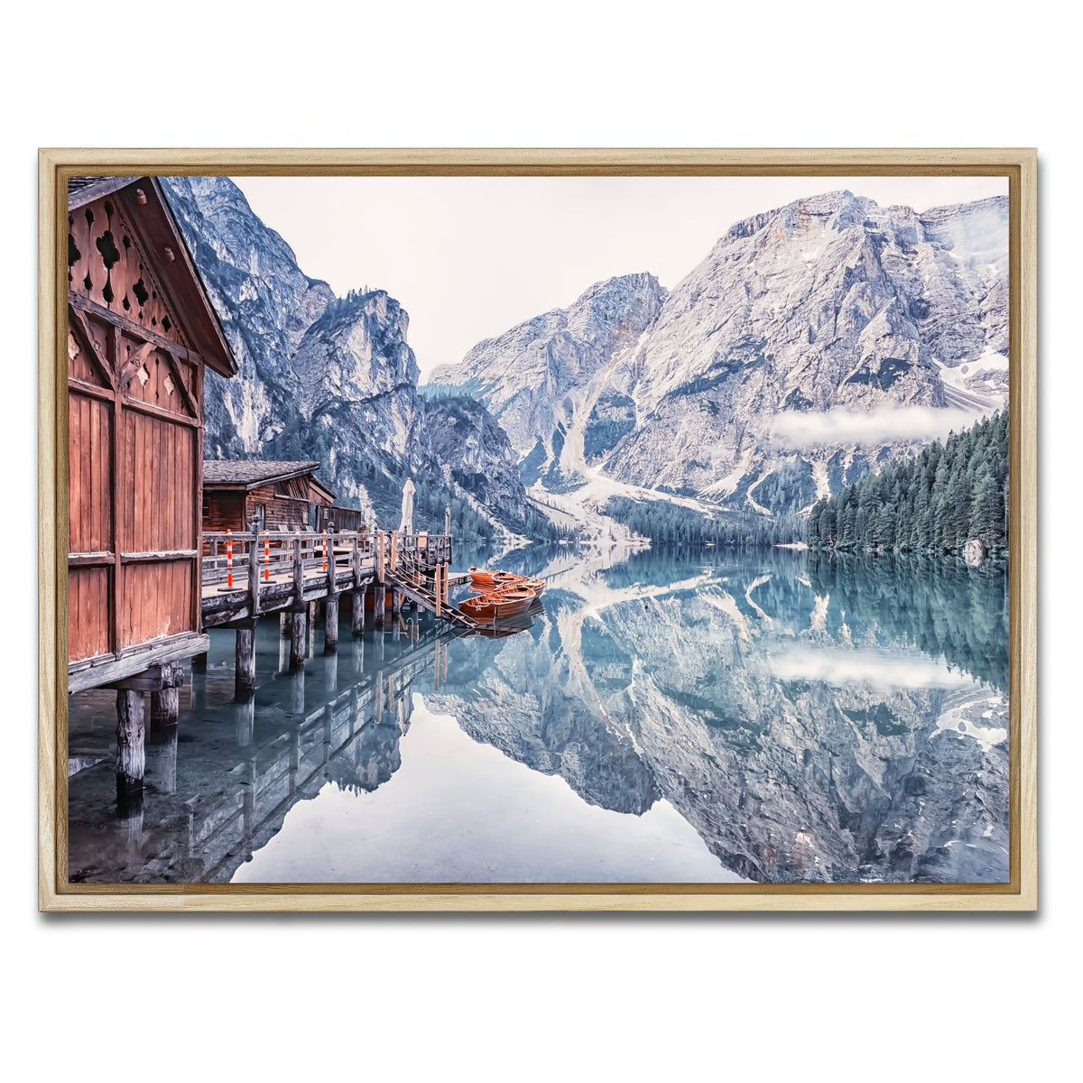 AUTO-MOCKUP WHITE | Cold Morning | 1 Piece | Natural Framed Canvas | group=4x3