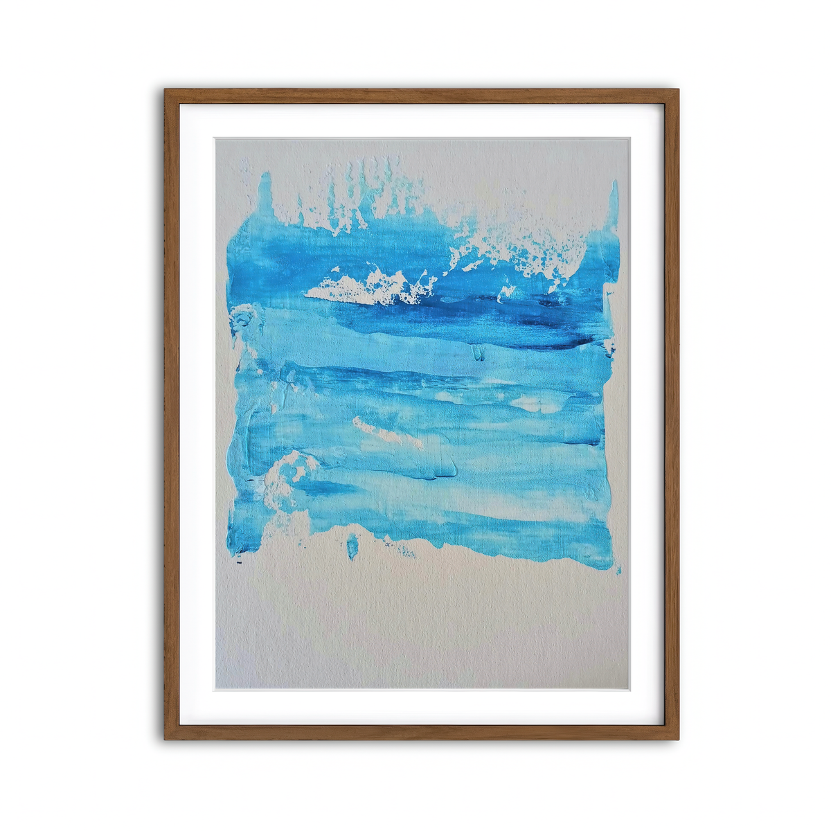 Framed Print 3x4 Walnut