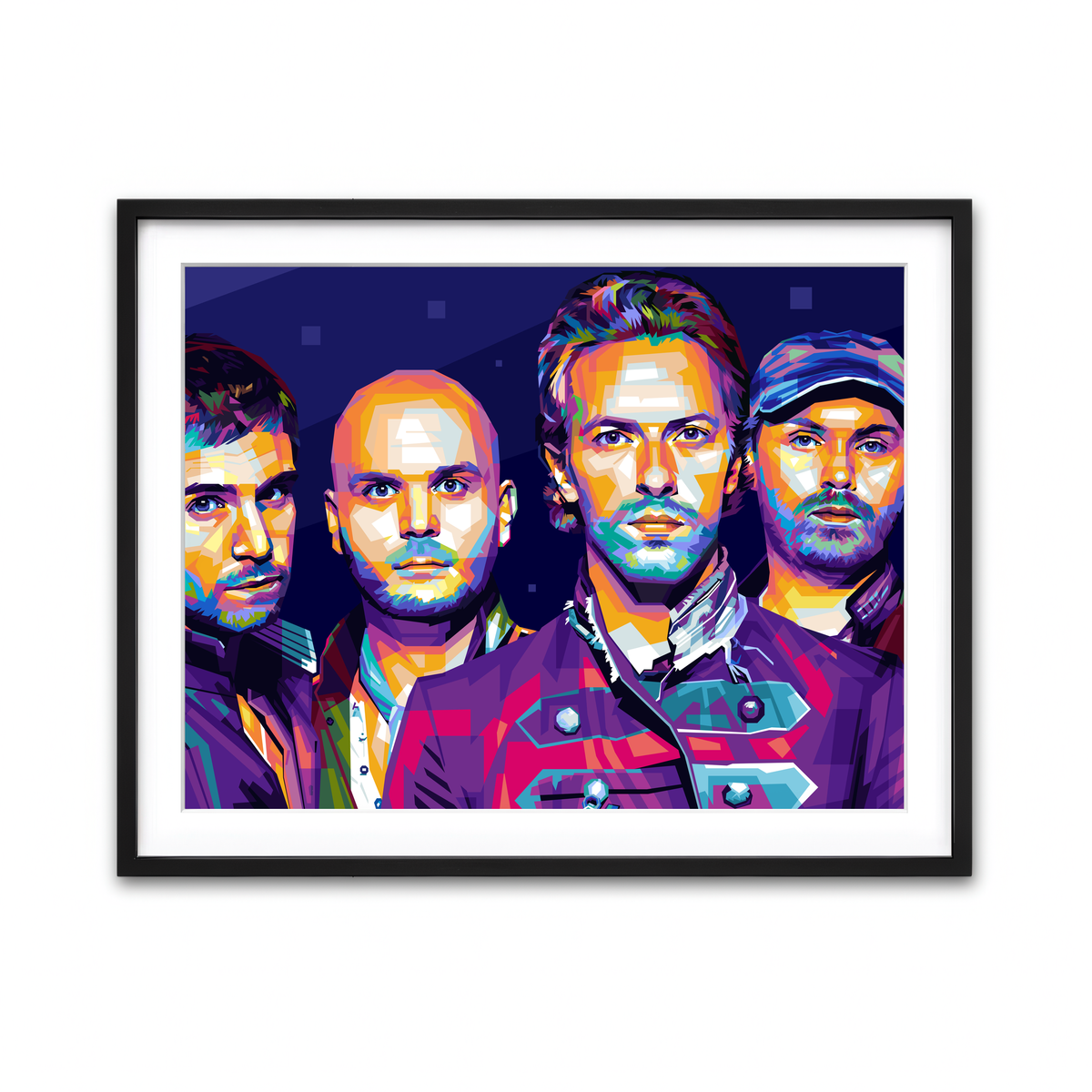 Framed Print 4x3 Black