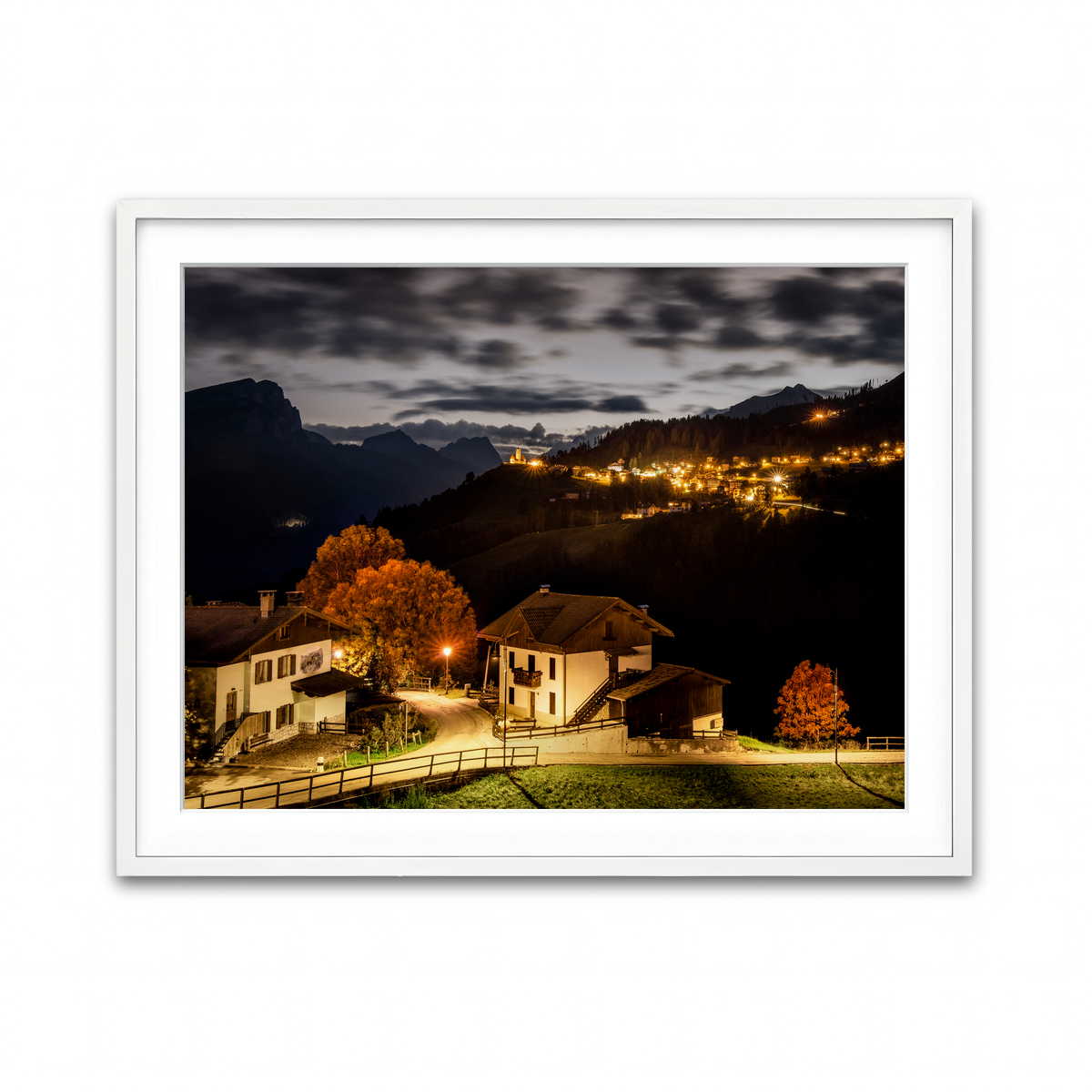 Framed Print 4x3 White
