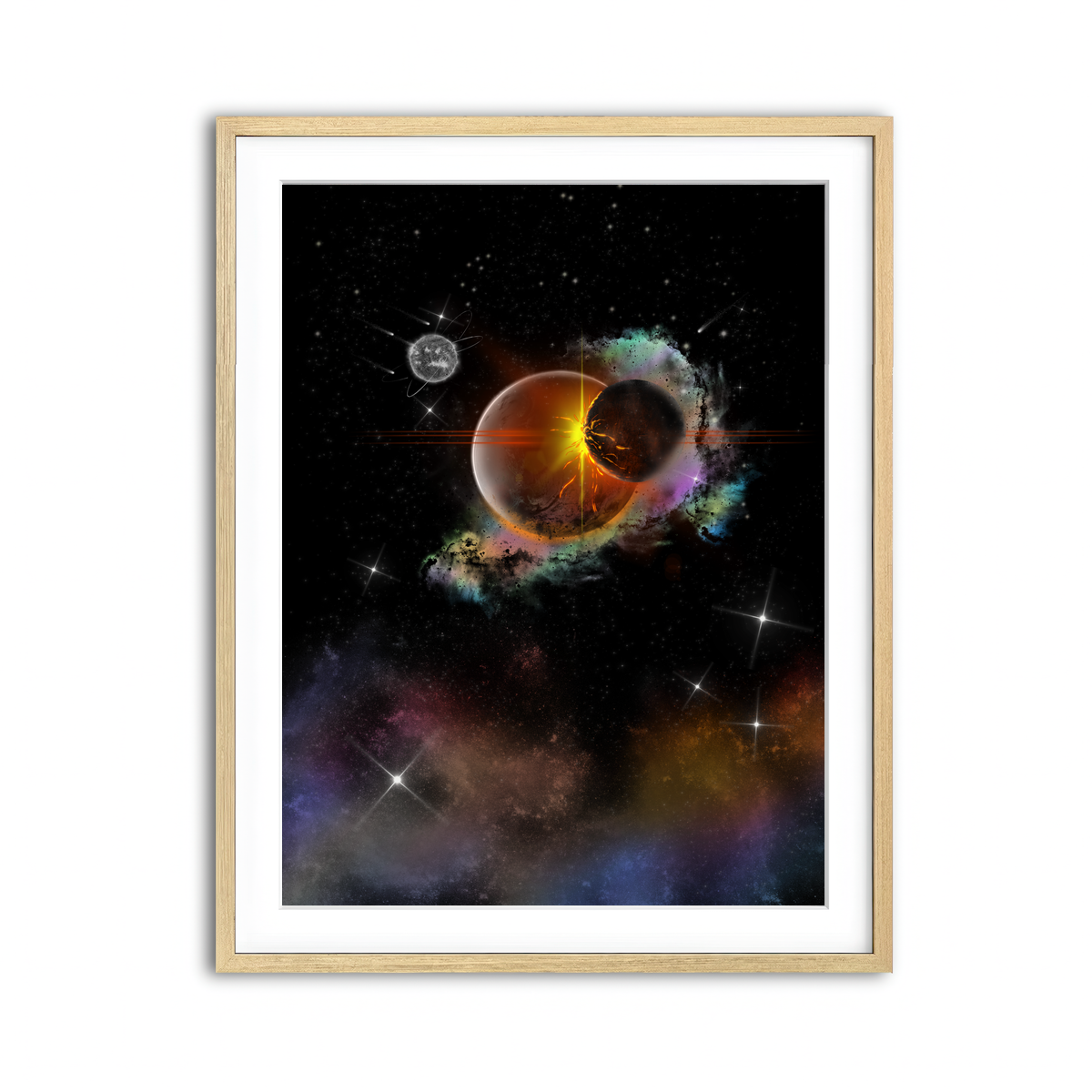 Framed Print 3x4 Natural