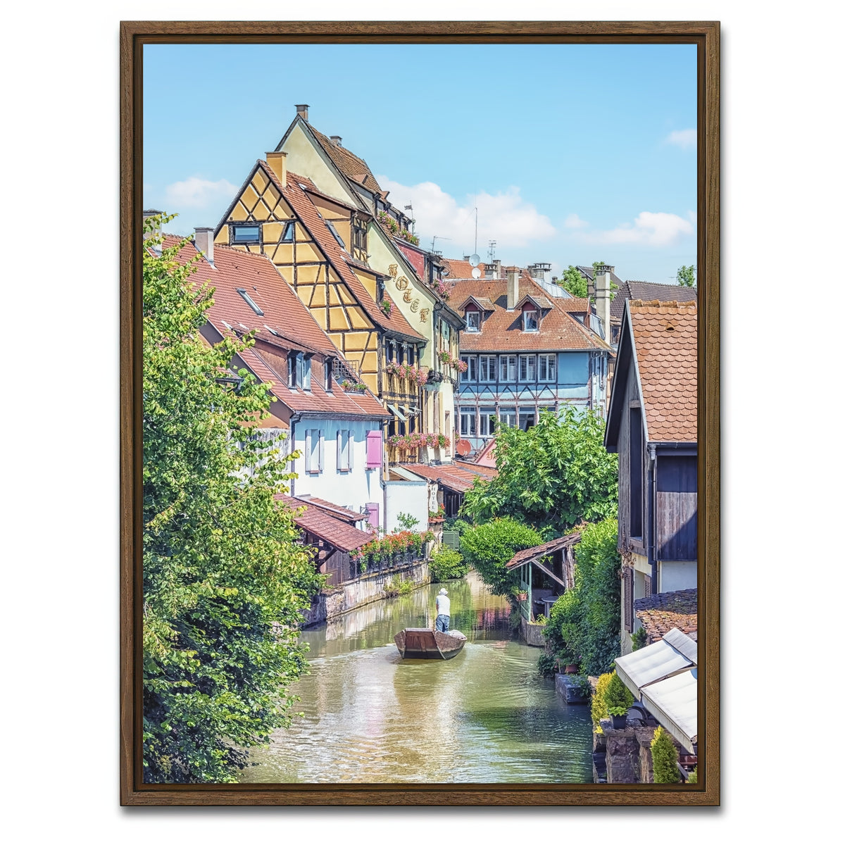 AUTO-MOCKUP WHITE | Colmar | 1 Piece | Walnut Framed Canvas | group=3x4