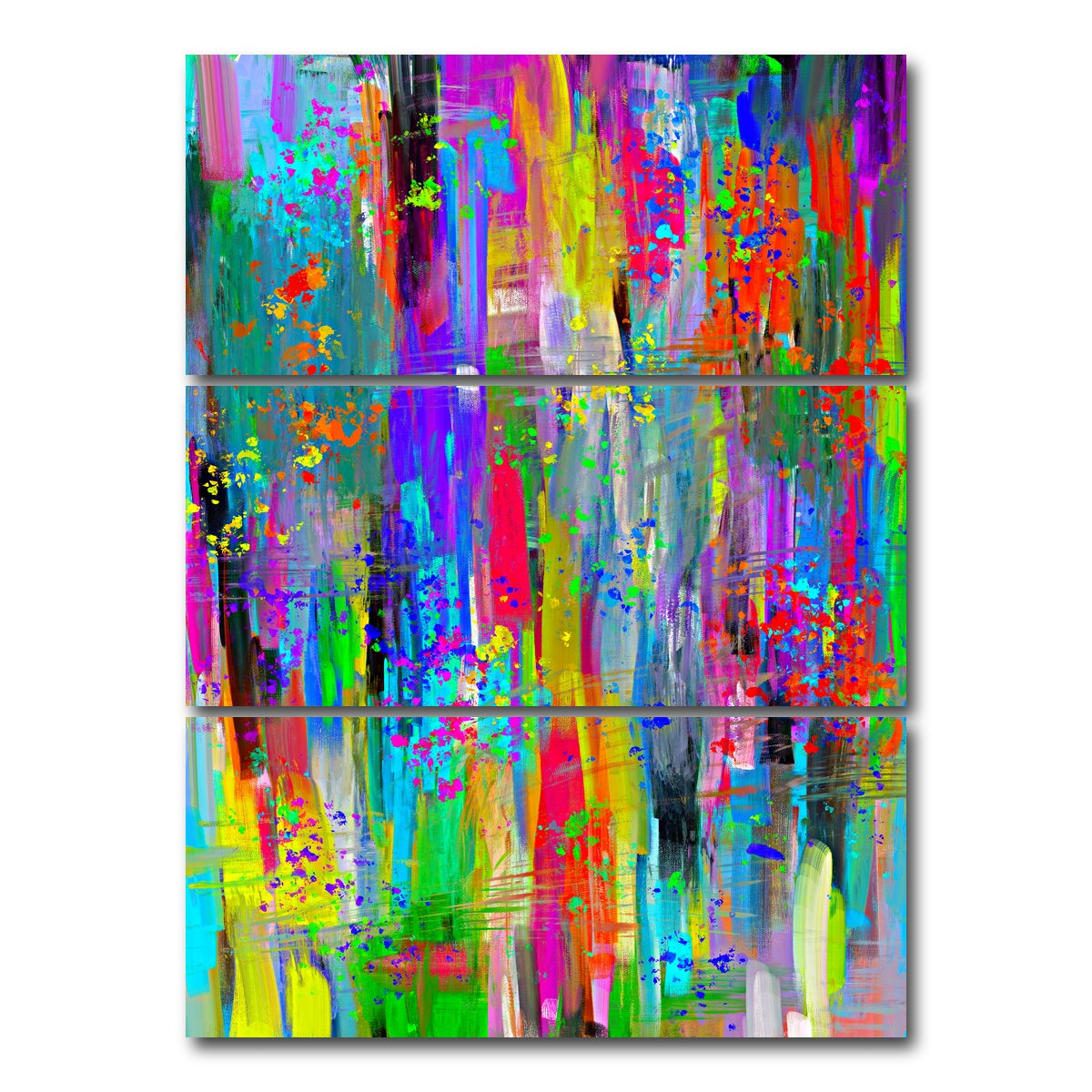 AUTO-MOCKUP WHITE | Color Splash | 3 Piece | Gallery Wrap Canvas | group=8x18_stacked