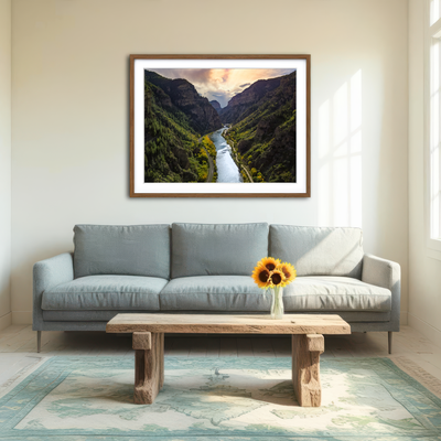 AUTO-MOCKUP ROOM | Colorado Valley Wall Art