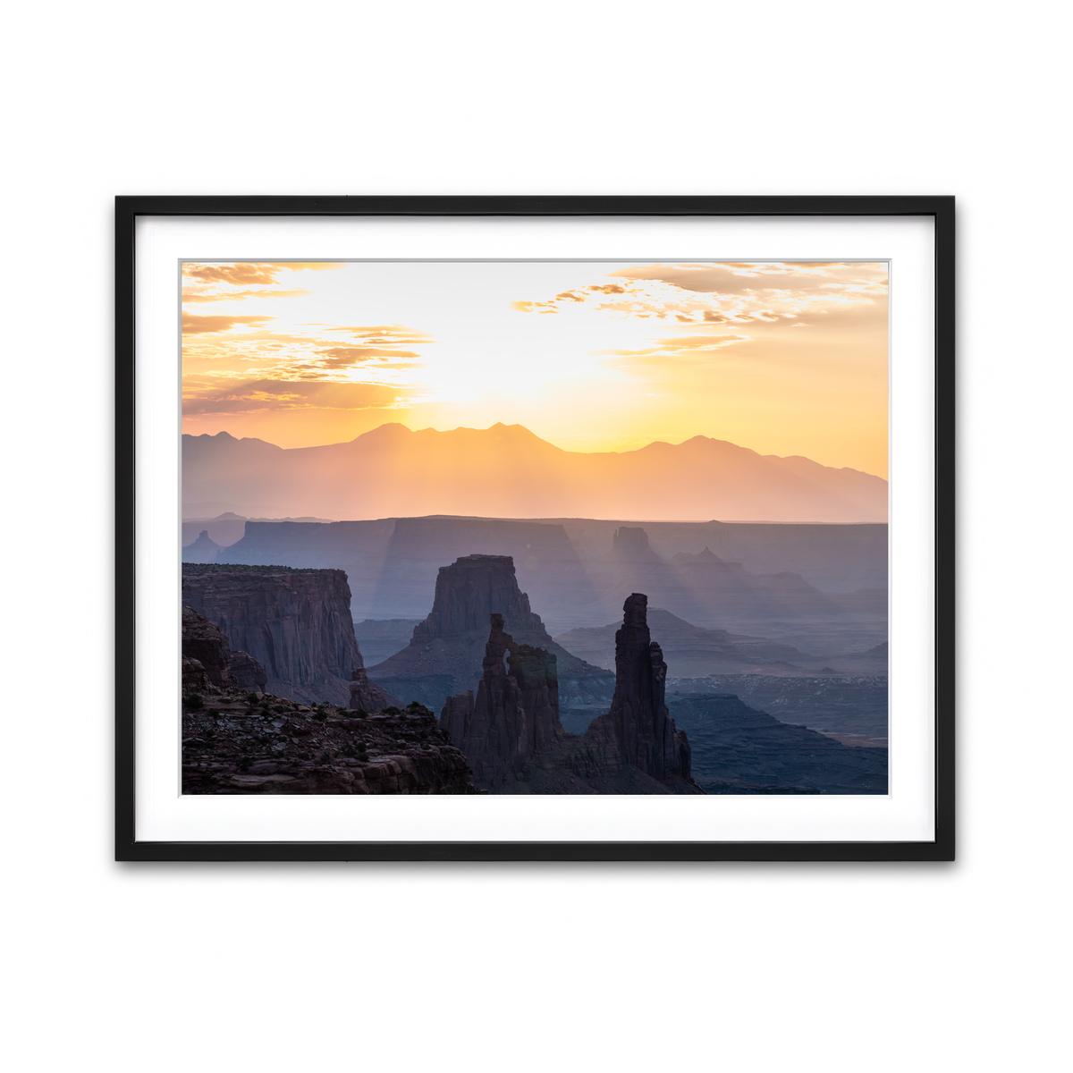 Framed Print 4x3 Black