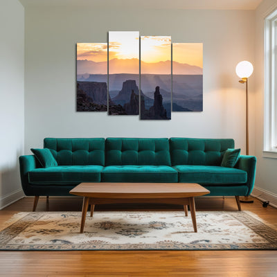 AUTO-MOCKUP ROOM | Colored Canyons