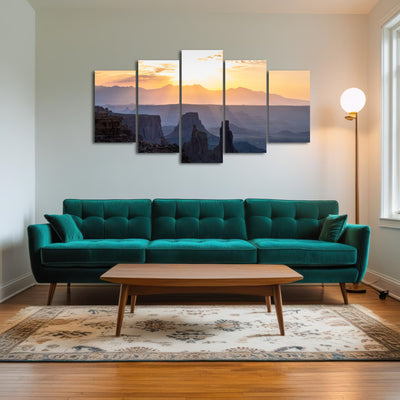 AUTO-MOCKUP ROOM | Colored Canyons