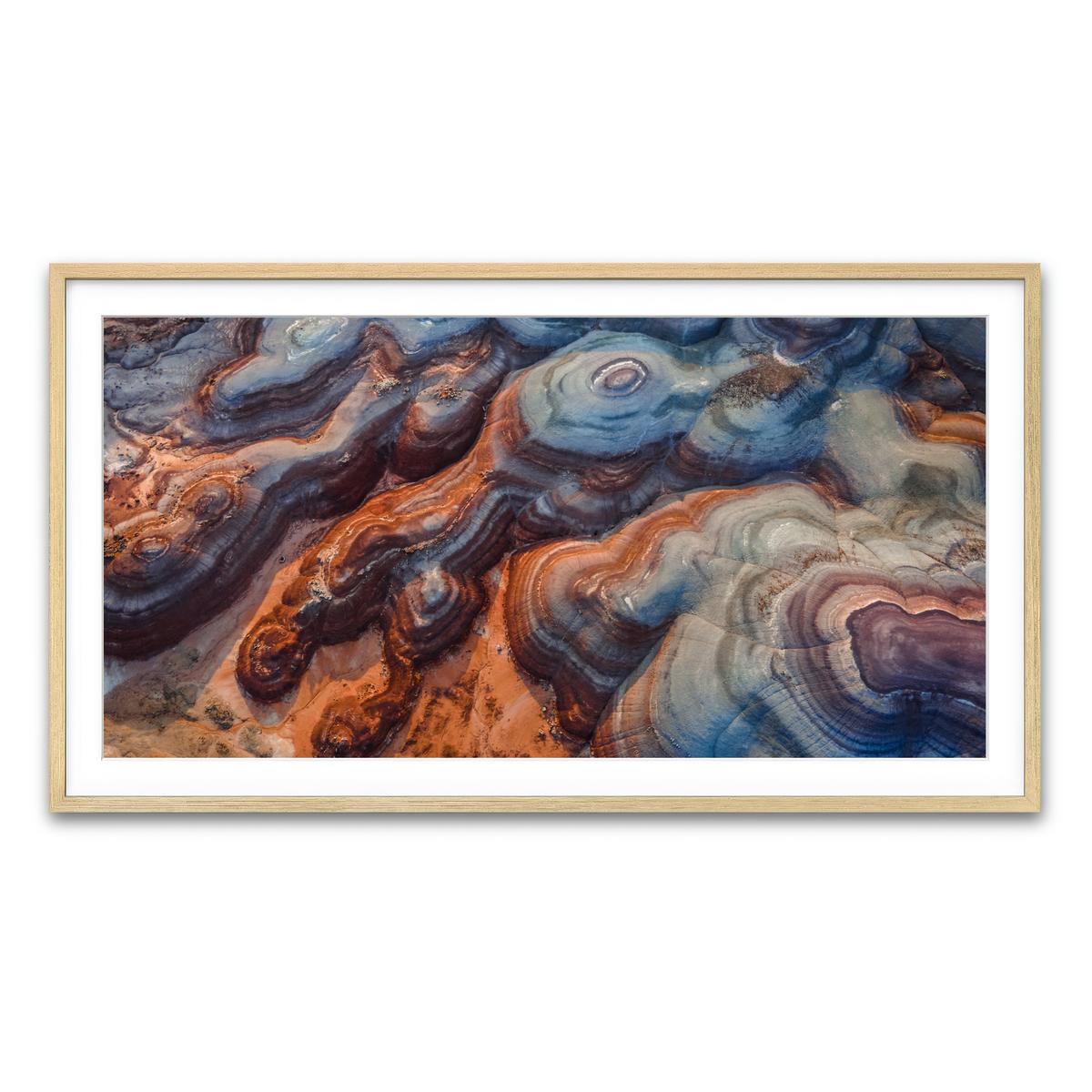 Framed Print 2x1 Natural
