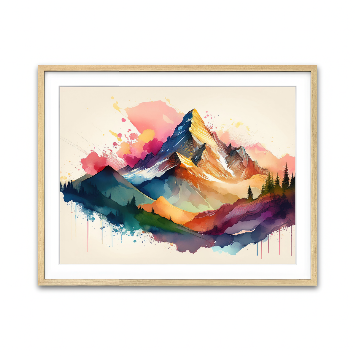 Framed Print 4x3 Natural