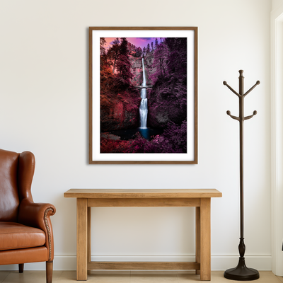 AUTO-MOCKUP ROOM | Colorful Falls Wall Art