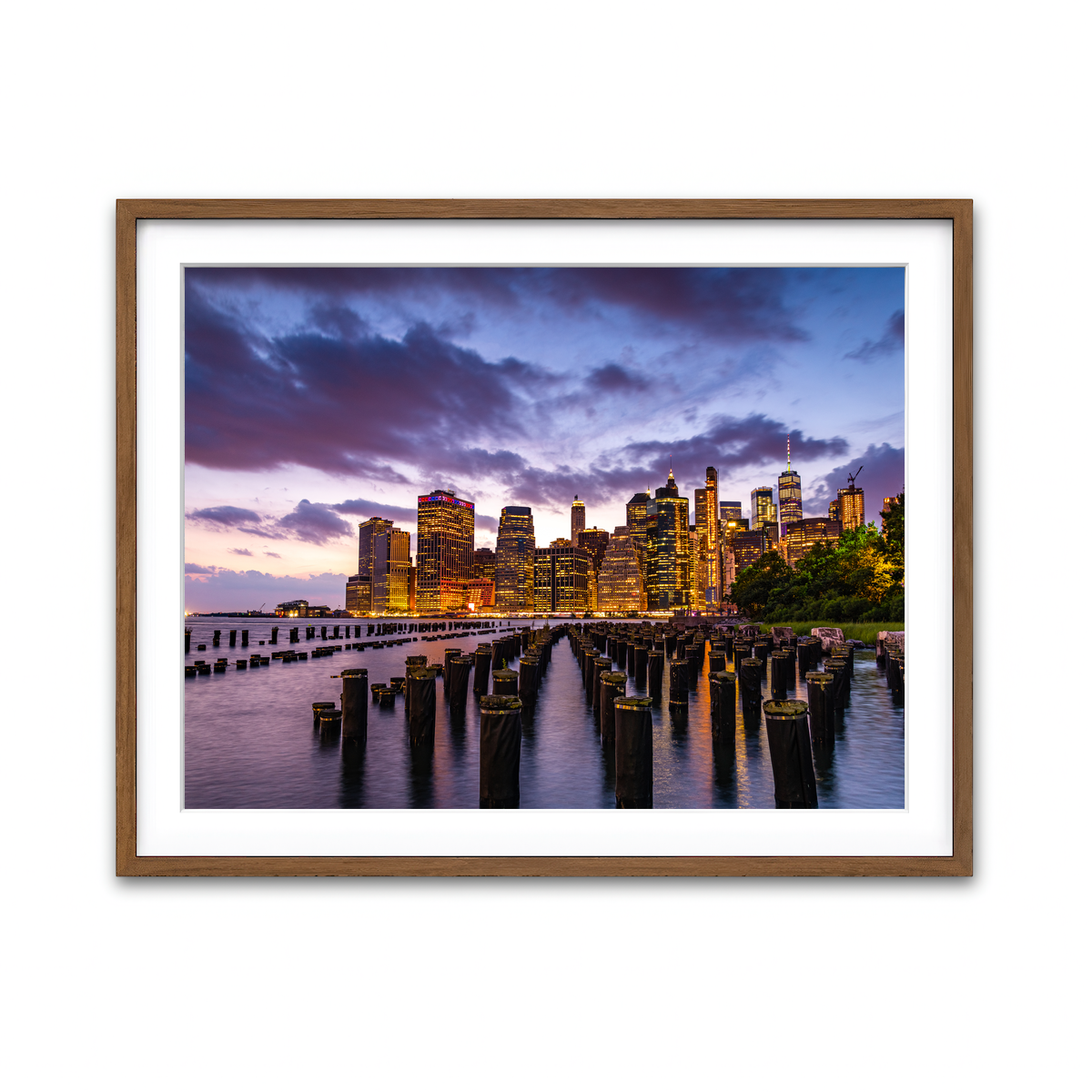 Framed Print 4x3 Walnut