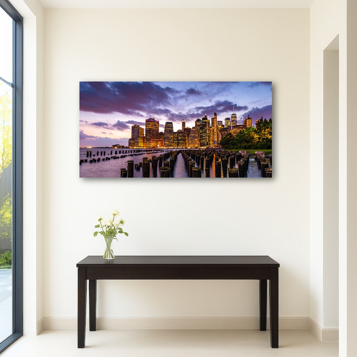 AUTO-MOCKUP ROOM | Colorful New York Skyline