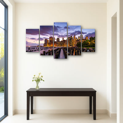 AUTO-MOCKUP ROOM | Colorful New York Skyline