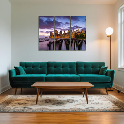 AUTO-MOCKUP ROOM | Colorful New York Skyline