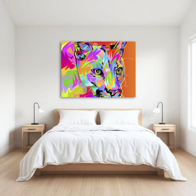 AUTO-MOCKUP ROOM | Colorful Panther