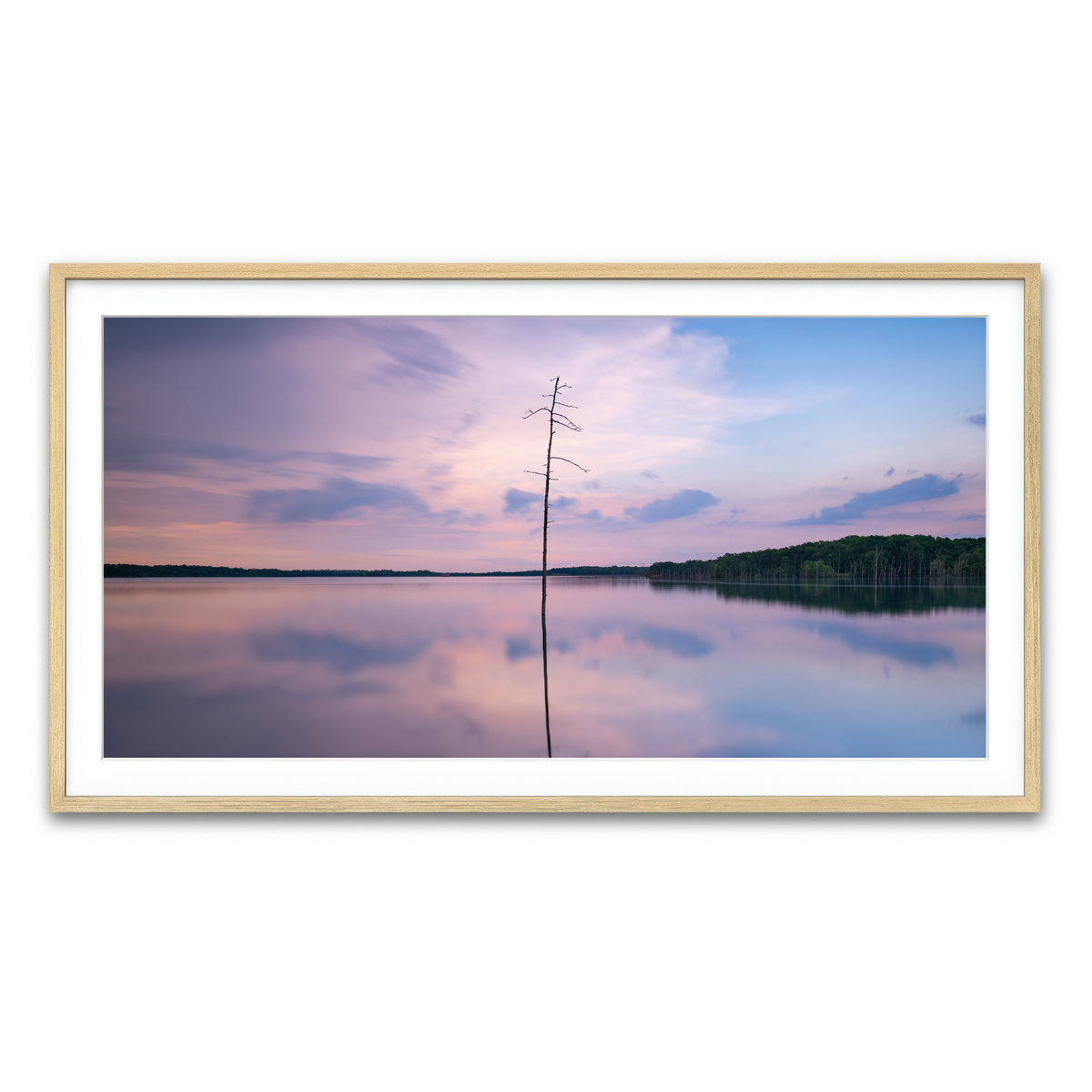 Framed Print 2x1 Natural