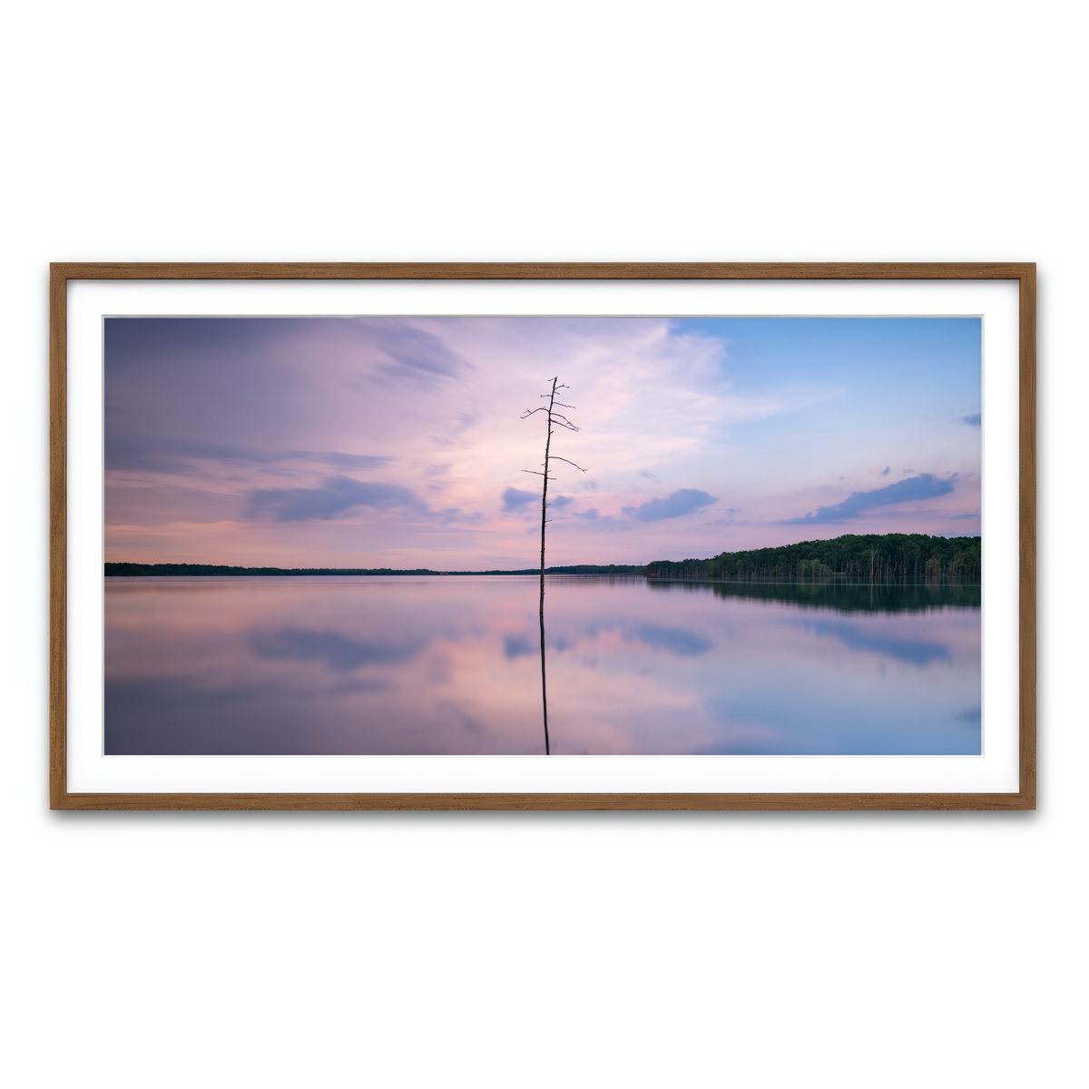 Framed Print 2x1 Walnut