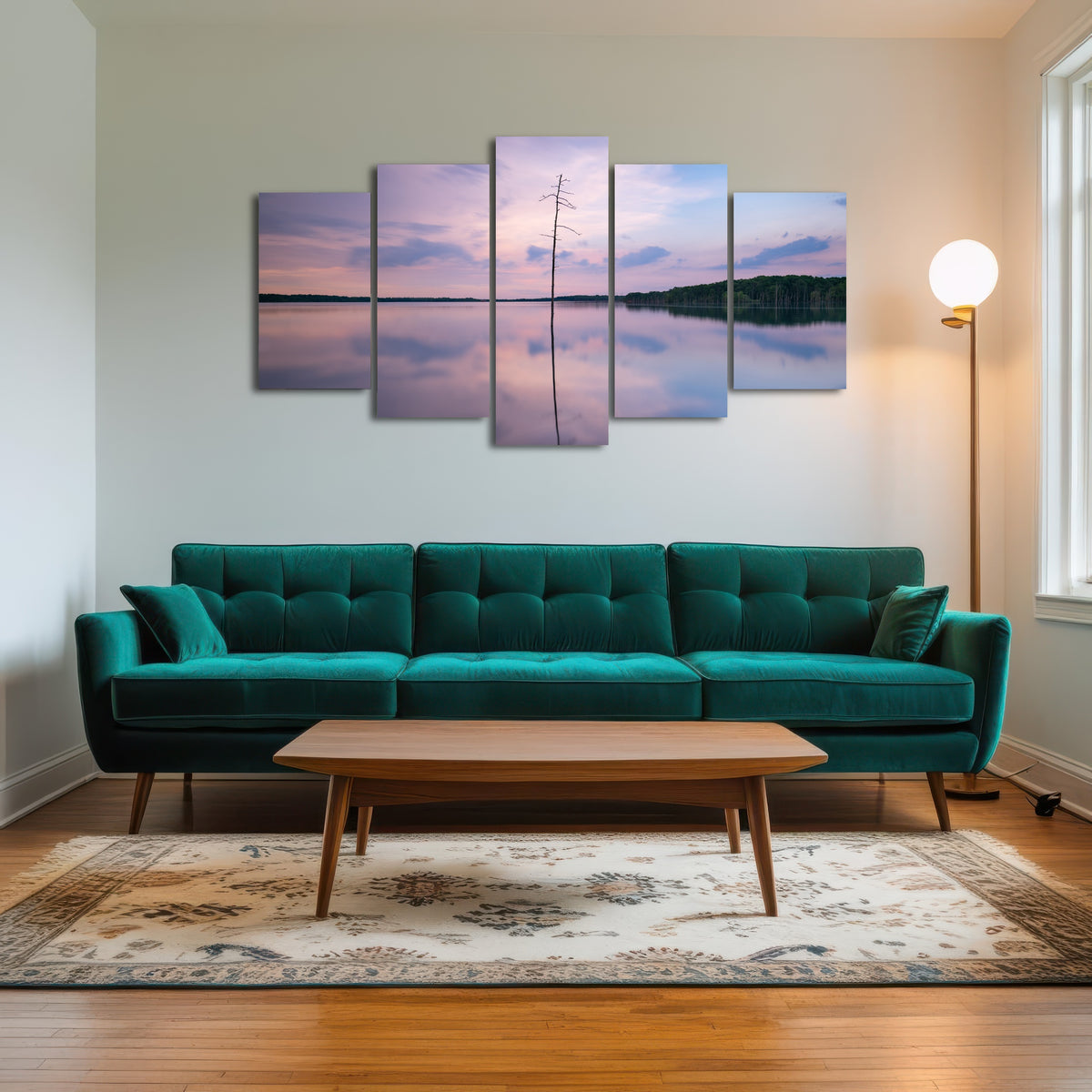 AUTO-MOCKUP ROOM | Colorful Reflections