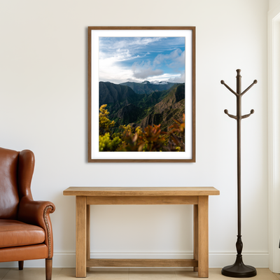 AUTO-MOCKUP ROOM | Colorful Valley Wall Art