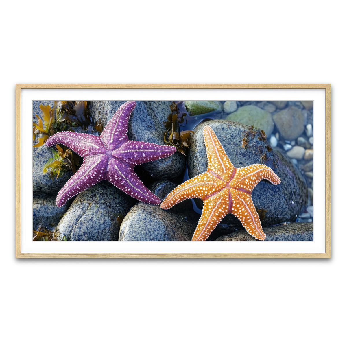 Framed Print 2x1 Natural