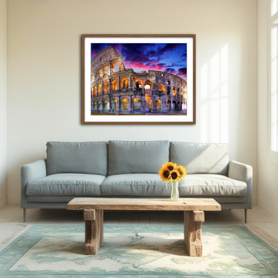 AUTO-MOCKUP ROOM | Colosseum Wall Art