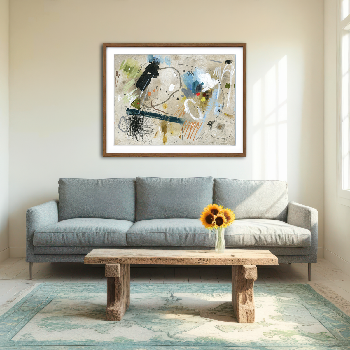 AUTO-MOCKUP ROOM | Colour2 Wall Art