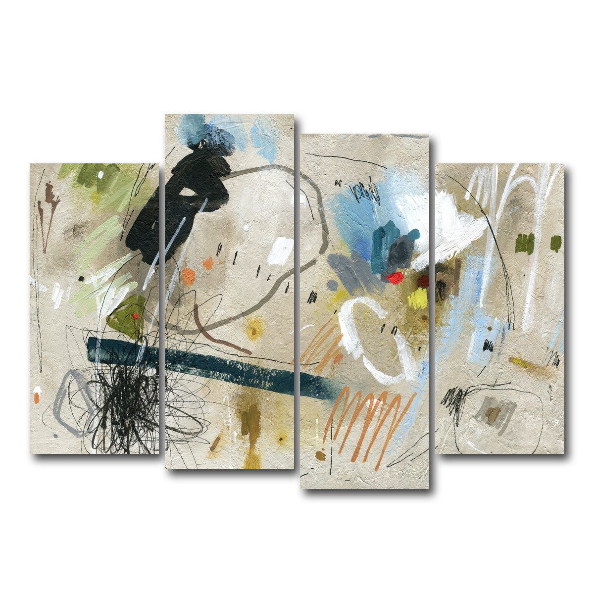 AUTO-MOCKUP WHITE | Colour2 | 4 Piece | Gallery Wrap Canvas | group=4_normal