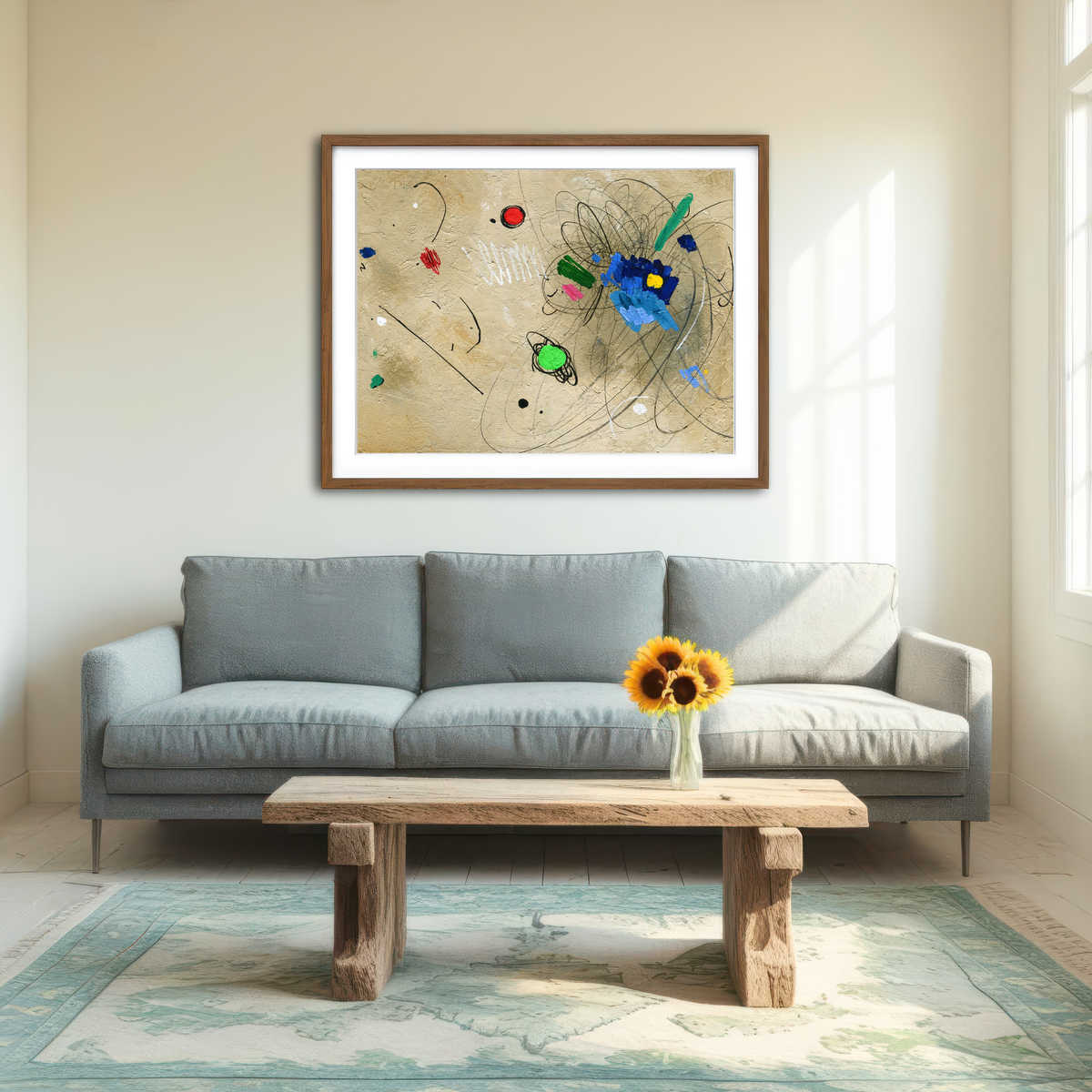 AUTO-MOCKUP ROOM | Colour Wall Art